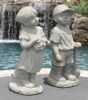 Boy and Girl Ready for Playtime Set of 2