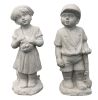 Boy and Girl Ready for Playtime Set of 2