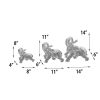 Marching Elephants Parade Set of 3