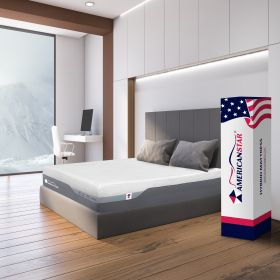 Primerest Ultra King Mattress, 12.5" Hybrid Max Gel Memory Foam with Ice Feel Cooling Knitted Fabric