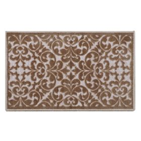 Myla Collection (Color: Taupe, size: 20" x 34" Rectangle)