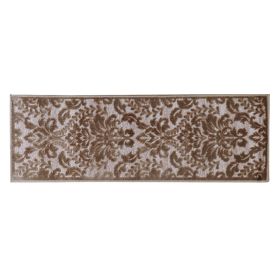 Nyla Collection (Color: Taupe, size: 20" x 60" Runner)