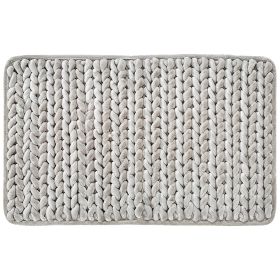 Christa Collection (Color: Sand, size: 20" x 32" Rectangle)
