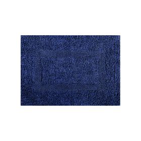 Lux Collection (Color: Navy, size: 17" x 24" Rectangle)