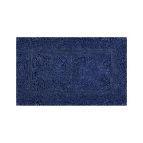 Lux Collection (Color: Navy, size: 21" x 34" Rectangle)