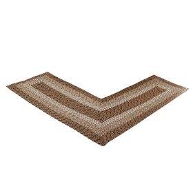 Country Stripe Collection (Color: Straw Stripe, size: 24" x 68" x 68" L-Shape)