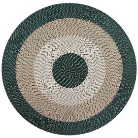 Country Stripe Collection (Color: Hunter Stripe, size: 72" Round)
