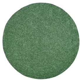 Chenille Solid Collection (Color: Diluth Green, size: 96" Round)