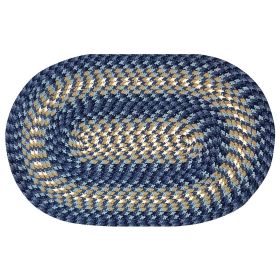 Heritage Collection (Color: Navy, size: 24" x 36" Oval)