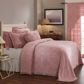 Wedding Ring Collection (Color: Pink, size: King Bedspread)