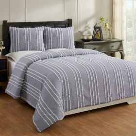 Winston Comforter (Color: Navy, size: Twin)